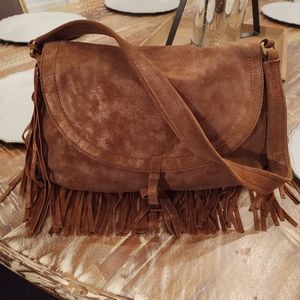 Hobo international fringed bag